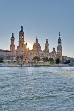 bizim hanım pillar bazilikanın, zaragoza, İspanya