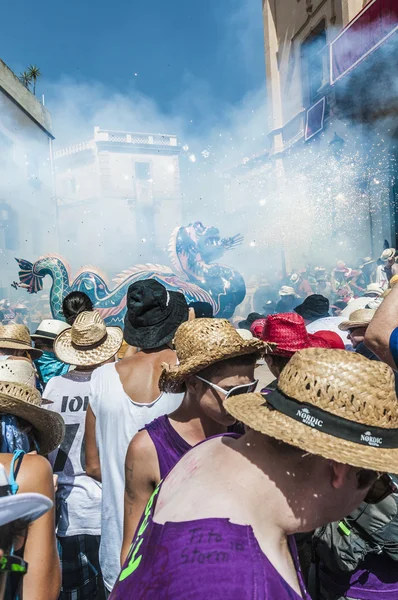 festa sitges, İspanya büyük DRAC fantastik rakam