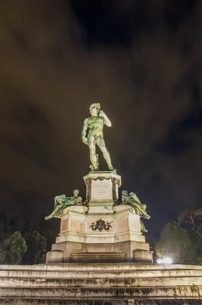 David op piazzale michelangelo in florence, Italië — Stockfoto