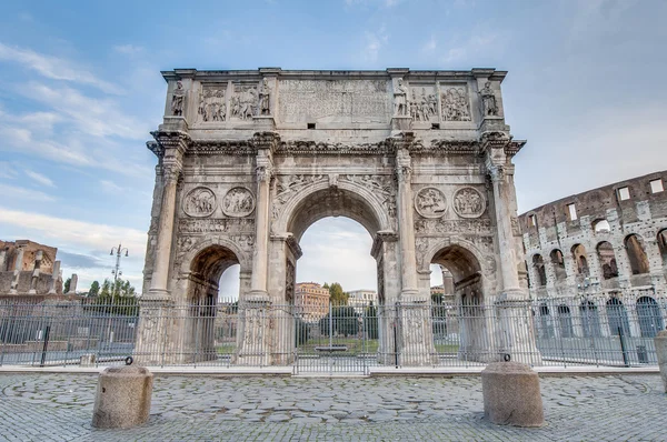 Arco de Constantino en Roma, Italia — Foto de Stock