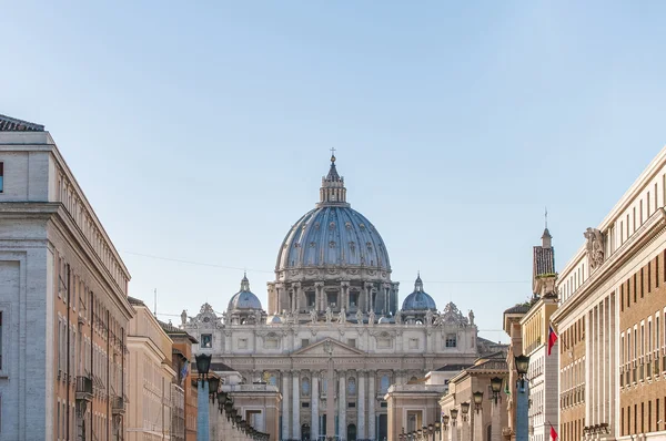 Basílica de São Pedro na Cidade do Vaticano, Itália — Fotografia de Stock