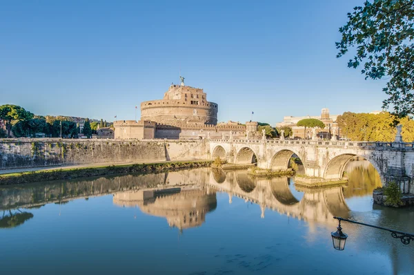 Castel Sant Angelo en Parco Adriano, Roma, Italia —  Fotos de Stock