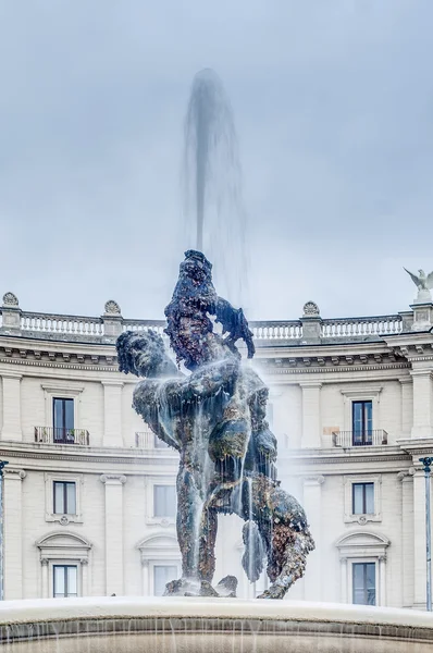 Piazza della Repubblica in Rome, Italy — Stock Photo, Image