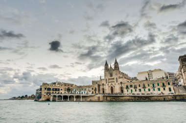balluta bay, malta, mount carmel Our lady
