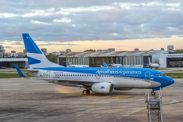 ホルヘ ・ ニューベリー空港、アルゼンチン — ストック写真