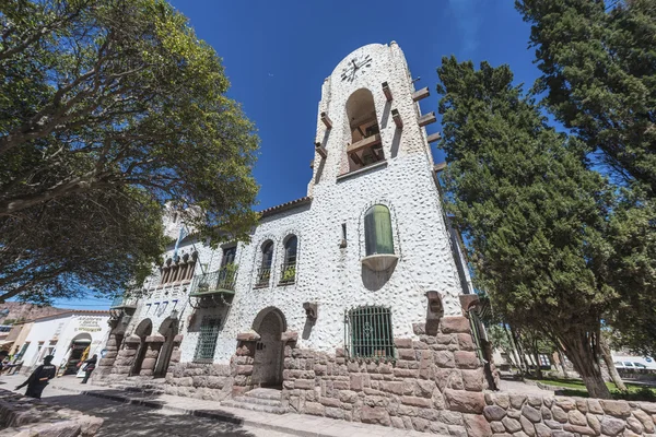 Stadhuis in humahuaca, jujuy, Noord-Argentinië — Stockfoto