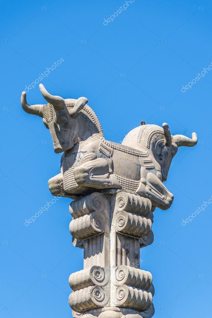 Persian Column in Buenos Aires, Argentina. — Stock Photo © AnibalTrejo