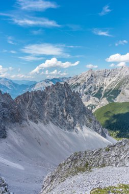 nordkette dağ tyrol, Innsbruck, Avusturya.