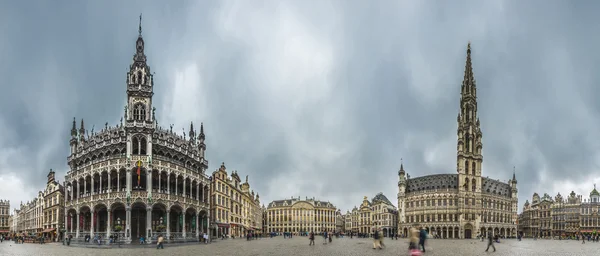 Grand Place i Bryssel, Belgien. — Stockfoto