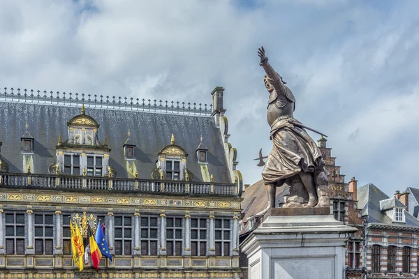 Marie-christine de lalaing içinde tournai, Belçika. — Stok fotoğraf