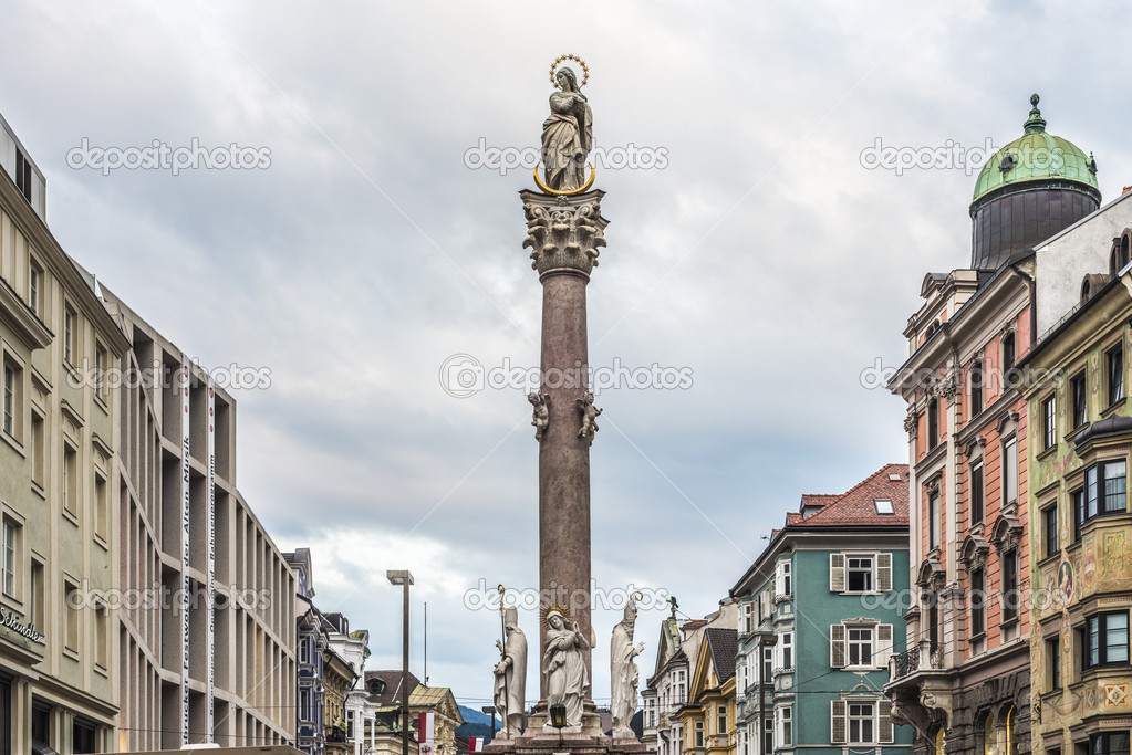 Saint Anne Column in Innsbruck, Austria.
