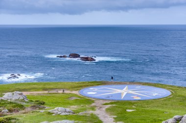 Pusula gül a coruna, Galiçya, İspanya.