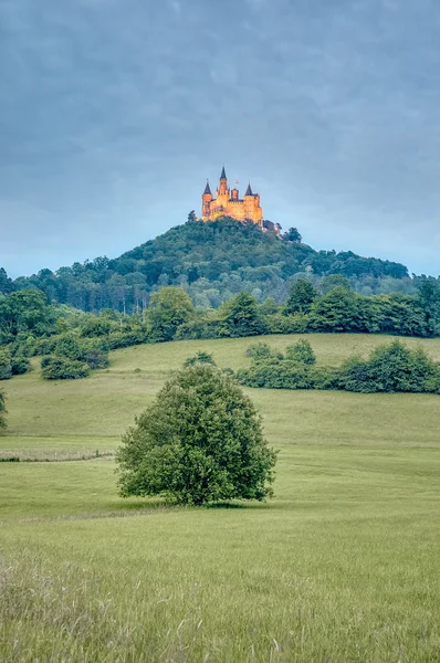 Hohenzollern Kalesi içinde baden wurttemberg, Almanya — Stok fotoğraf