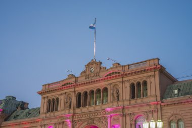 casa rosada bina buenos aires, Arjantin.