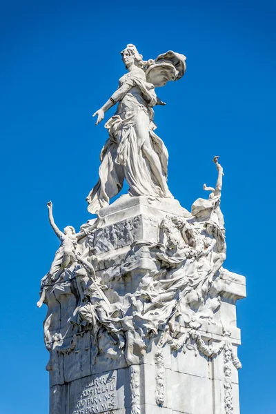 Vier regio's monument in buenos aires, Argentinië — Stockfoto