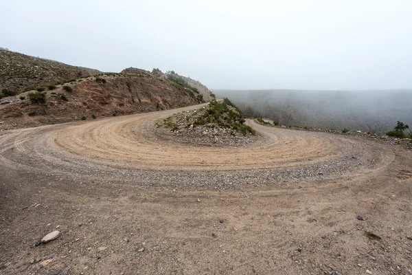 路由到在阿根廷萨尔塔省的 iruya 13 — 图库照片