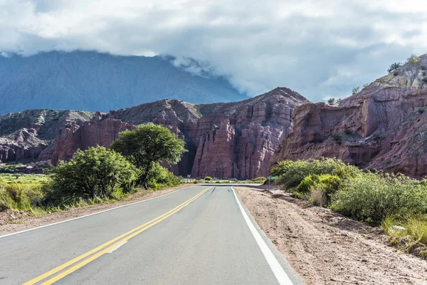 Quebrada de las conchas, salta, nördliches argentina — Stockfoto