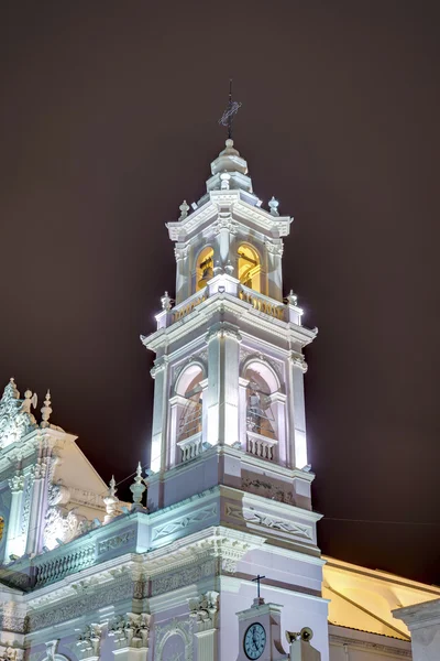 Katedrální bazilika v salta, argentina — Stock fotografie