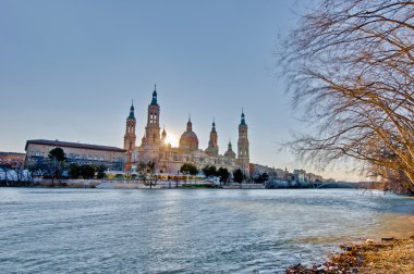 bizim hanım pillar bazilikanın, zaragoza, İspanya