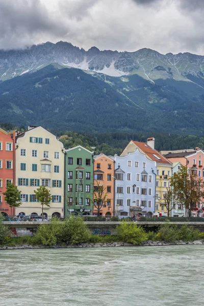 Calle Mariahilf en Innsbruck, Austria . —  Fotos de Stock