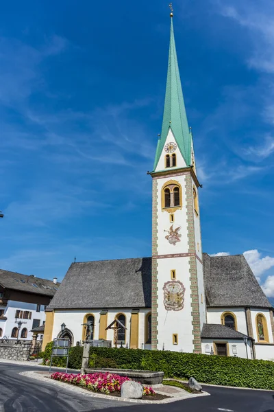 Mikołaj Saint w mutters, w pobliżu innsbruck, austria. — Zdjęcie stockowe