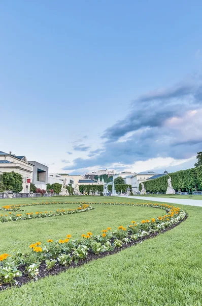 Mirabell Bahçe (mirabellgarten), salzburg, Avusturya — стокове фото