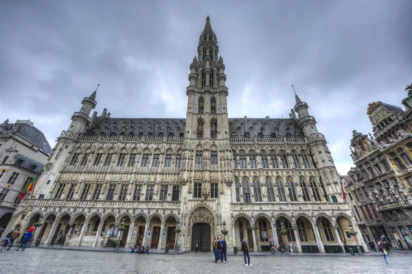 Ayuntamiento de Bruselas, Bélgica . — Foto de Stock