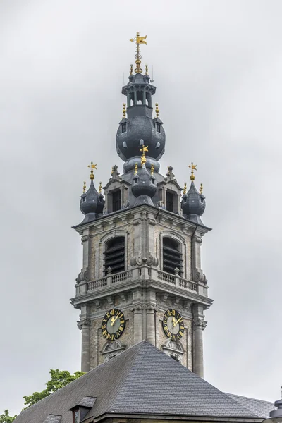 Campanile di Mons in Belgio . — Foto Stock