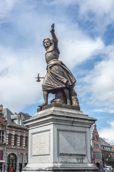 Marie-Christine de Lalaing a Tournai, Belgio . — Foto Stock