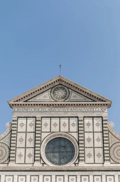 İtalya, Floransa 'daki Santa Maria Novella Kilisesi — Stok fotoğraf