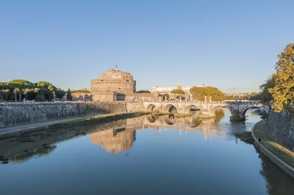 Castel Sant Angelo in Parco Adriano, Rome, Italie — Photo