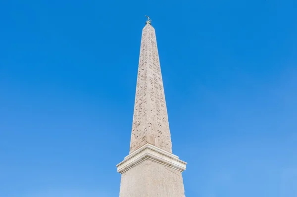 Piazza del popolo in Rome, Italië — Stockfoto