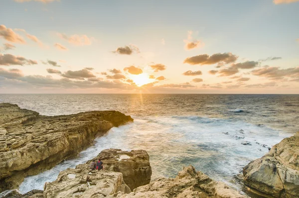 Azure Window in Gozo Island, Malta. — Stock Photo, Image