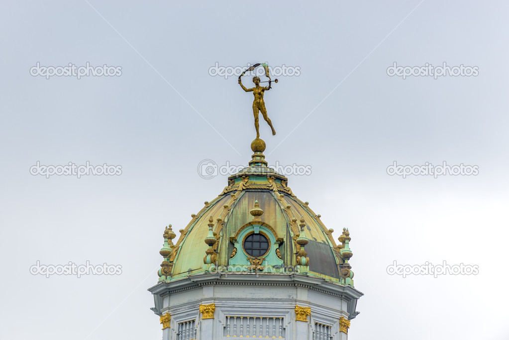 Guildhalls on Grand Place in Brussels, Belgium.