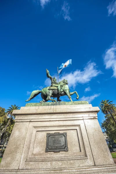 Manuel belgrano heykel buenos aires, Arjantin — Stok fotoğraf
