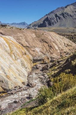 İnka'nın Bridge'de mendoza, Arjantin.