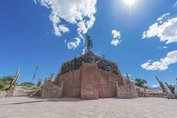 Oberoende hjältar i humahuaca, argentina. — Stockfoto