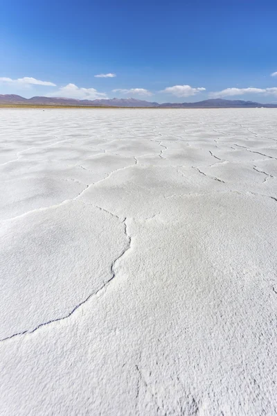 Las Salinas Grandes en Jujuy, Argentina . — Foto de Stock