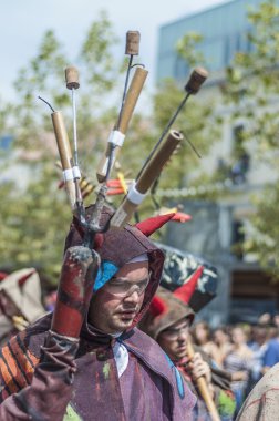 cercavila performans vilafranca del penedes festa büyük içinde