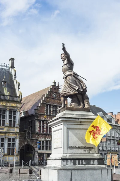 Marie-Christine de Lalaing em Tournai, Bélgica . — Fotografia de Stock