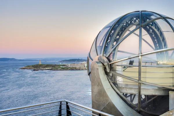 Orzan vik i a Coruña, Galicien, Spanien. — Stockfoto