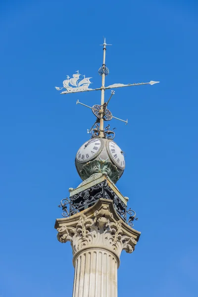 Obelisco em A Coruna, Galiza, Espanha — Fotografia de Stock