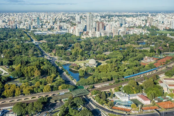 Сады Палермо в Буэнос-Айресе . — стоковое фото