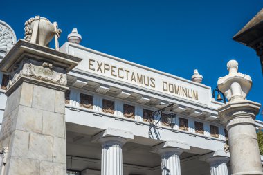 La recoleta mezarlığı buenos aires, Arjantin.