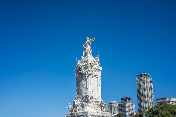 Vier regio's monument in buenos aires, Argentinië — Stockfoto