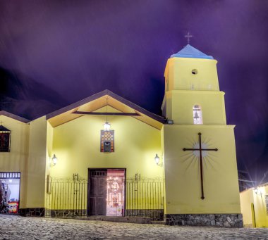 Arjantinli salta eyaleti Iruya Kilisesi.