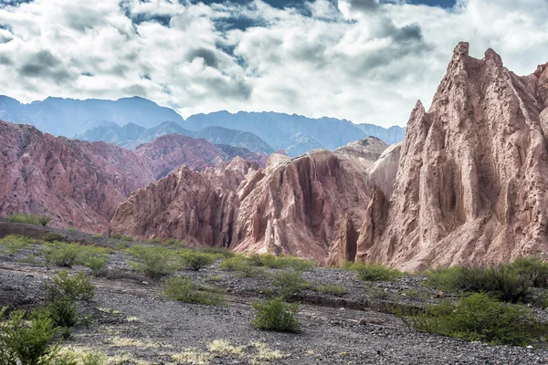 Quebrada de las conchas, salta, Noord-Argentinië — Stockfoto