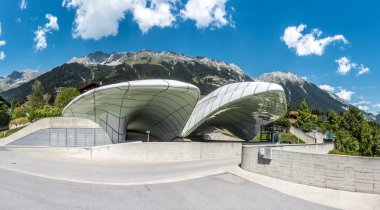 nordkette dağ tyrol, Innsbruck, Avusturya.