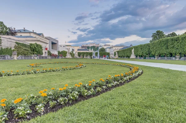 Mirabell Garden (Mirabellgarten) em Salzburgo, Áustria — Fotografia de Stock