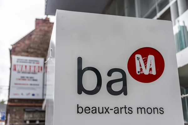 BAM (beaux-arts museum) i mons, Belgien. — Stockfoto